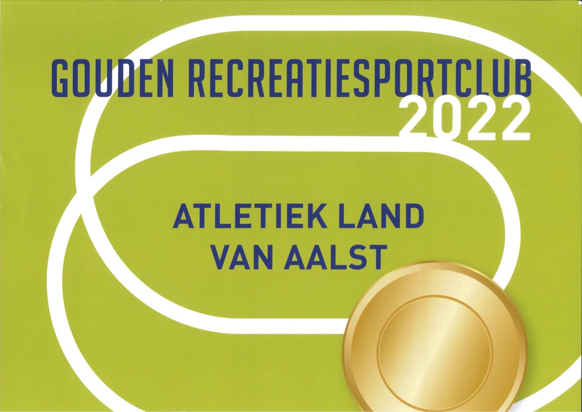 Gouden Recreatiesportclub 2022: Goud voor ALVA!