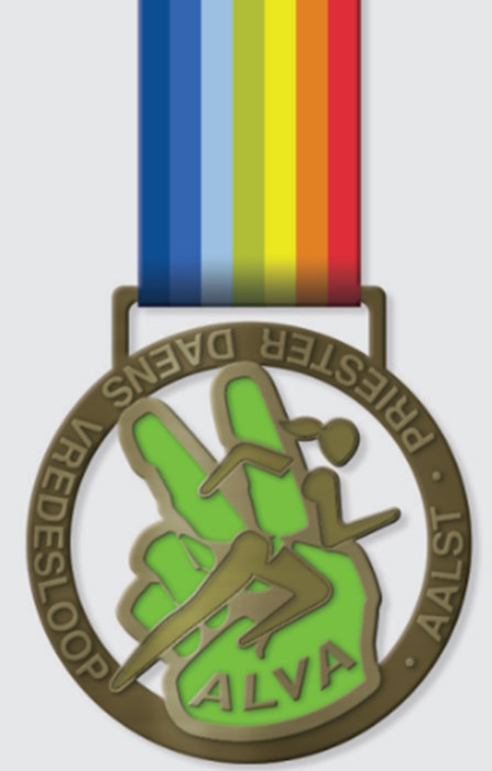 ALVA Vredesloop medaille