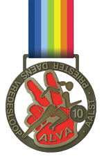 ALVA Vredesloop medaille